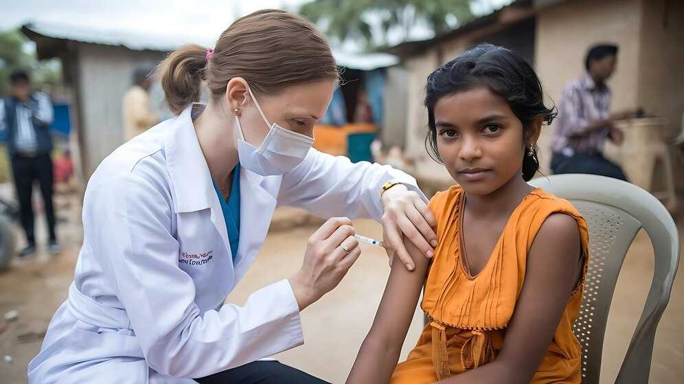 Tetanus vaccination at Home